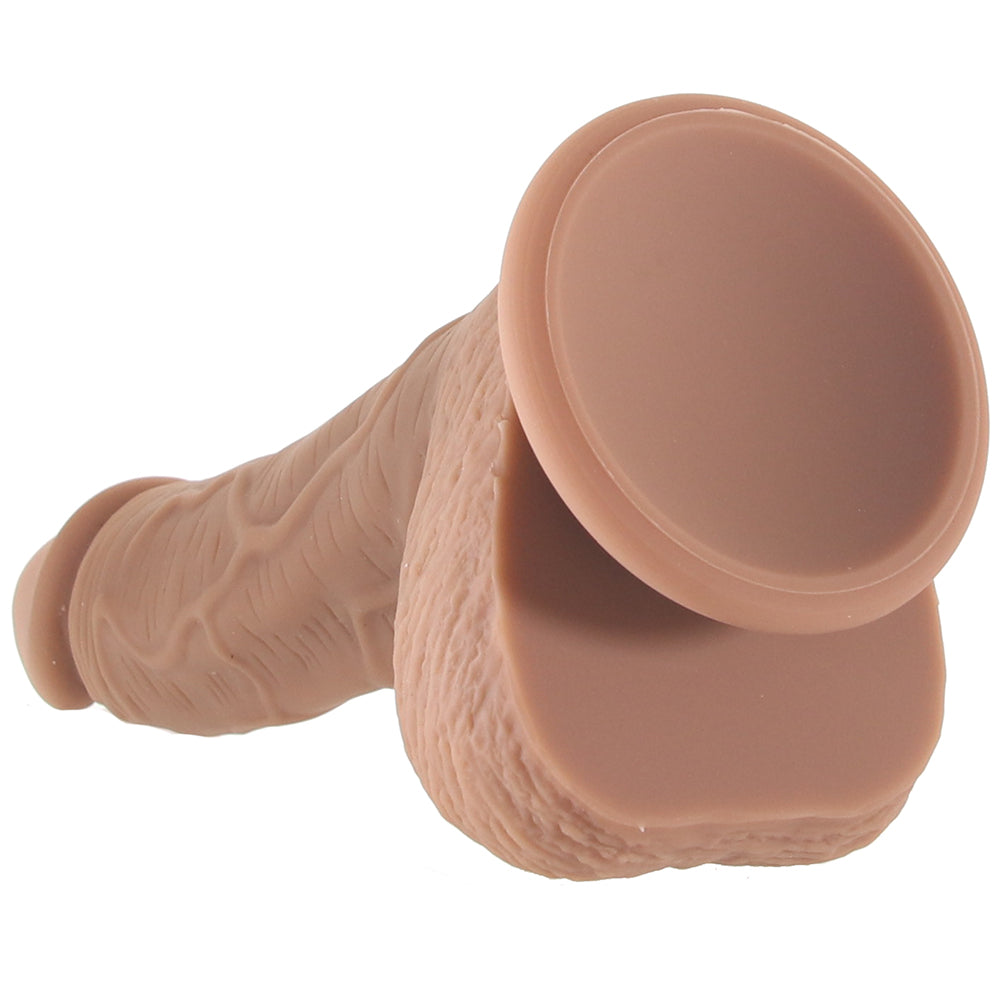 Silicone Studs Dual Density 6.25 Inch Dildo
