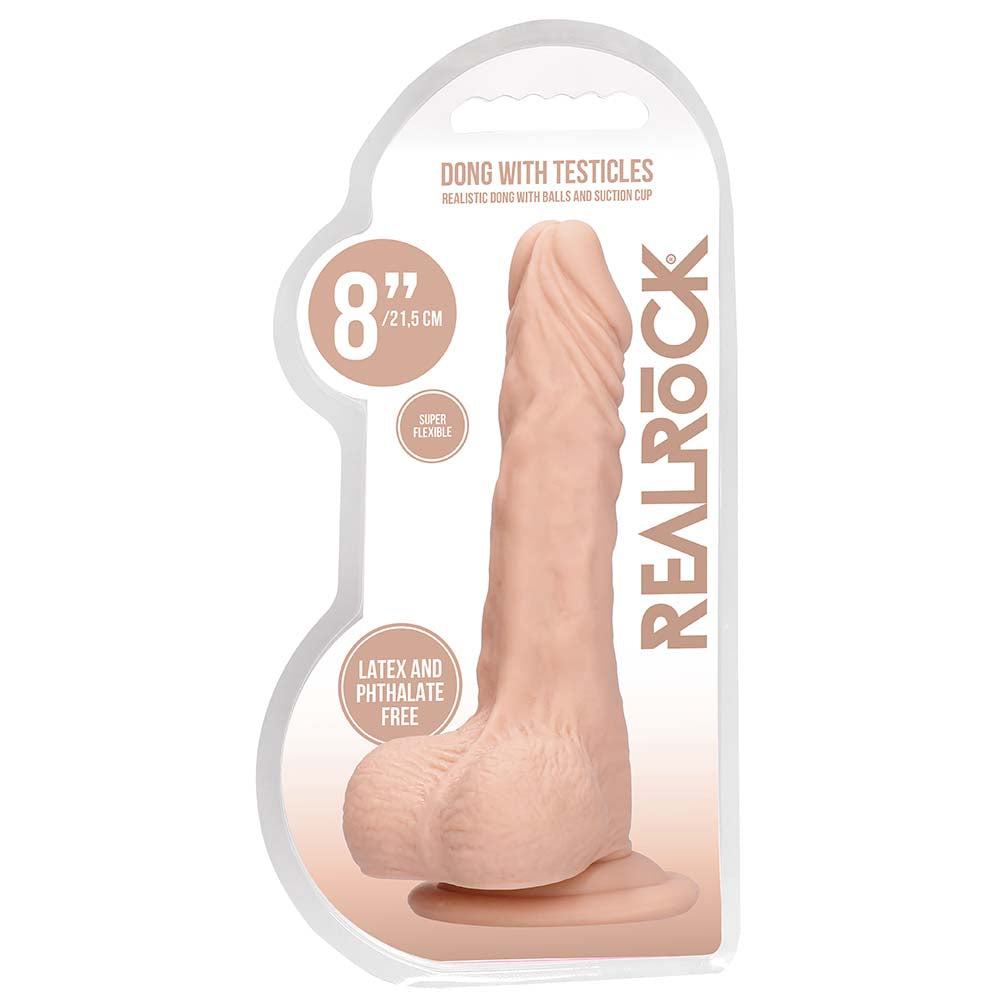 RealRock 8 Inch Ballsy Dildo