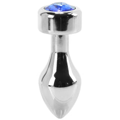 Booty Sparks Blue Gem Weighted Anal Plug