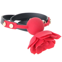 Secret Kisses Bloom Rose Ball Gag