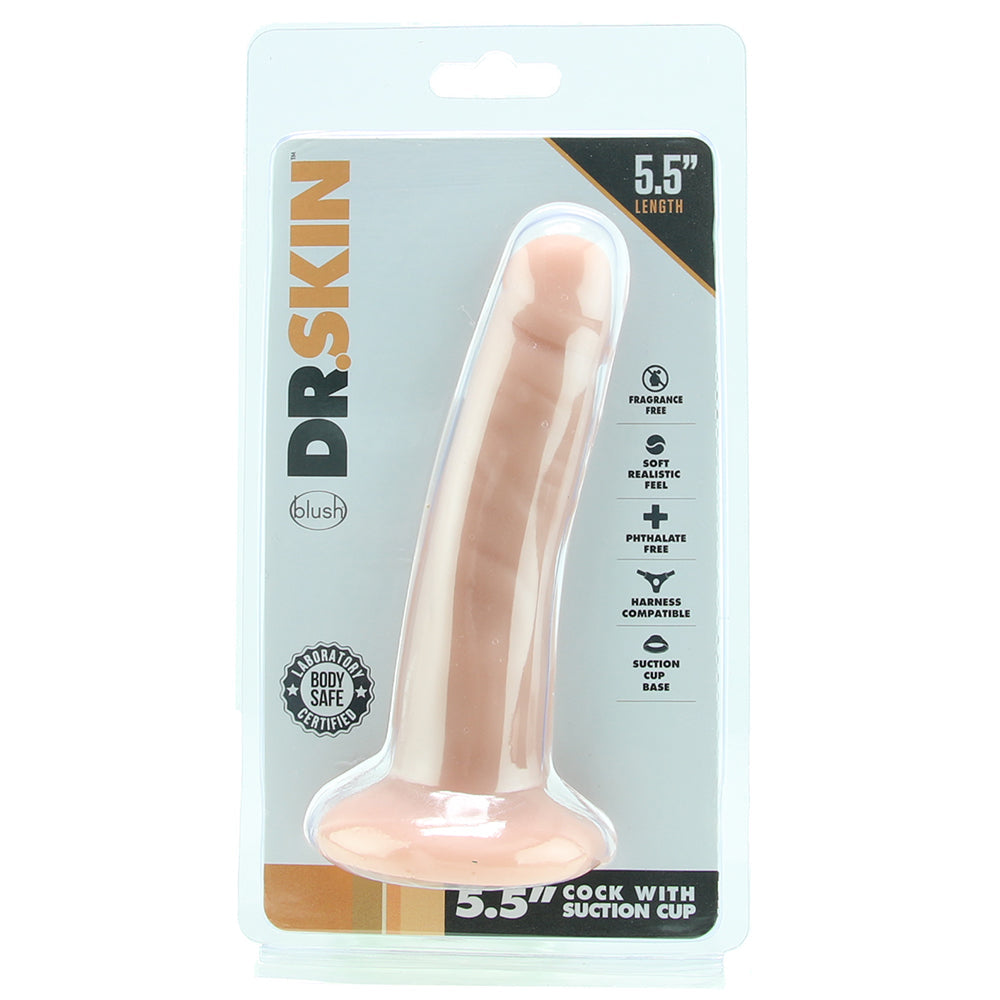 Dr. Skin 5.5 Inch Cock with Suction Cup