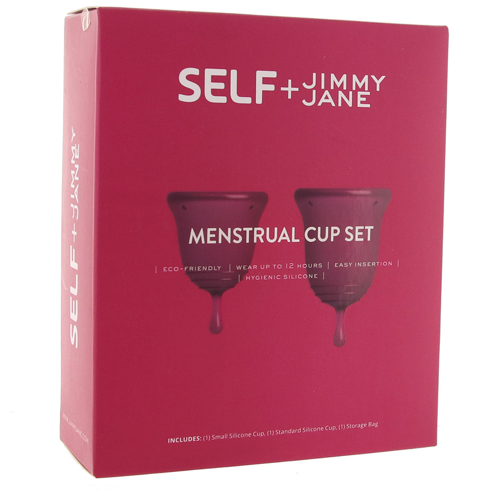 Self + JimmyJane Menstrual Cup Set