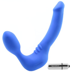 Strapless Slim Silicone Double Dildo