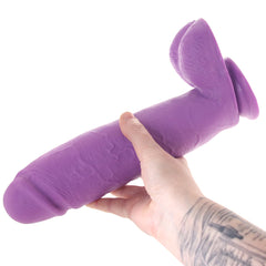 Neo 10 Inch Dual Density Ballsy Dildo