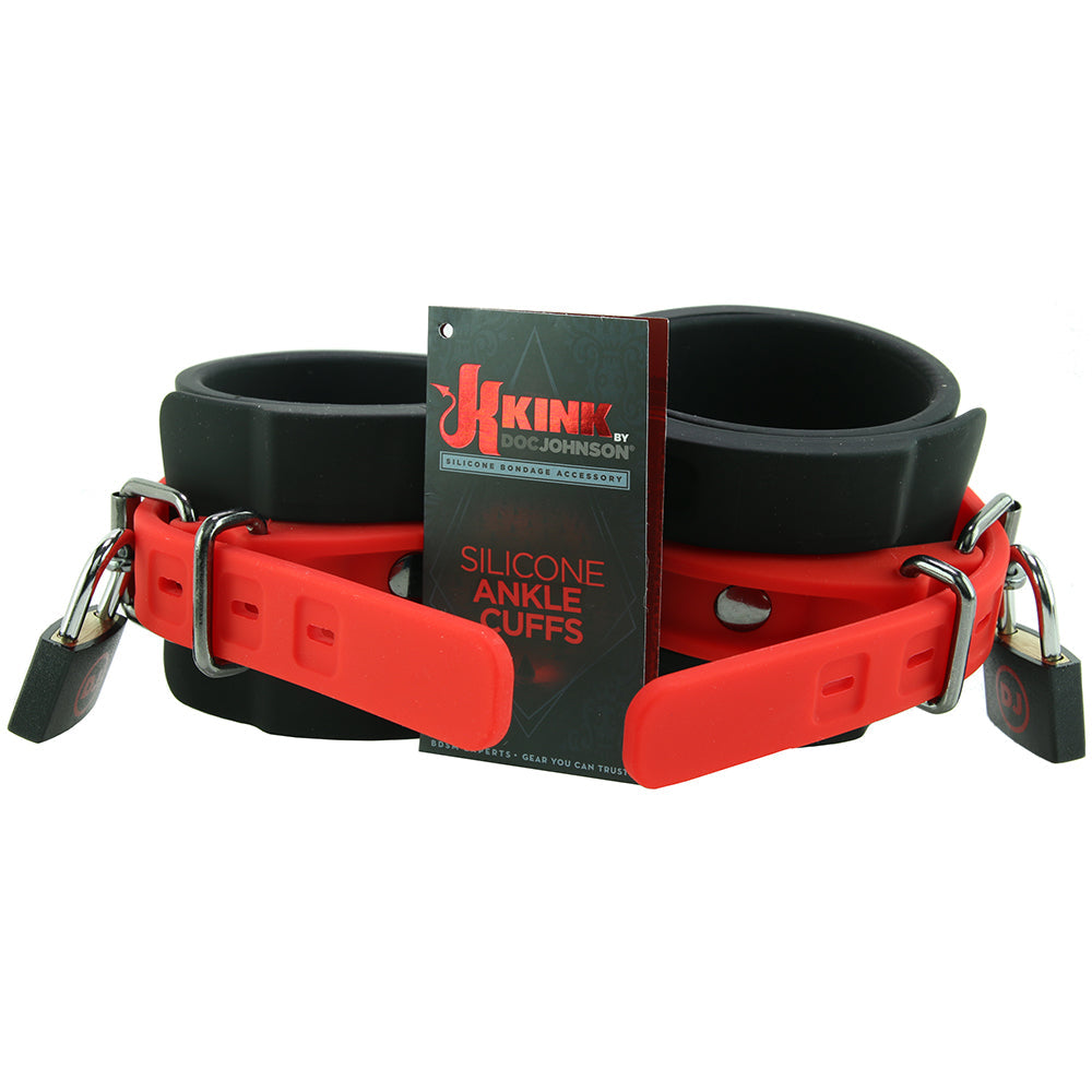 Kink Silicone Ankle Cuffs