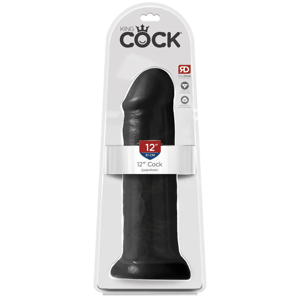 King Cock 12 Inch Classic Realistic Dildo