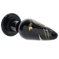 Secret Kisses 4.5 Inch Slim Glass Plug