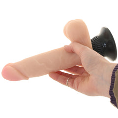 Real Feel Deluxe 6.5 Inch Vibrating Wall Banger Dildo