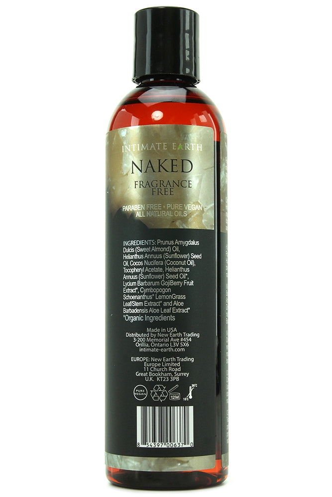 Naked Massage Oil 8oz/240ml