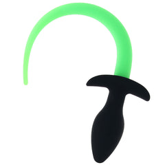 Ouch! Glow In The Dark Puppy Tail Plug
