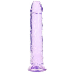 RealRock Crystal Clear Jelly 9 Inch Dildo