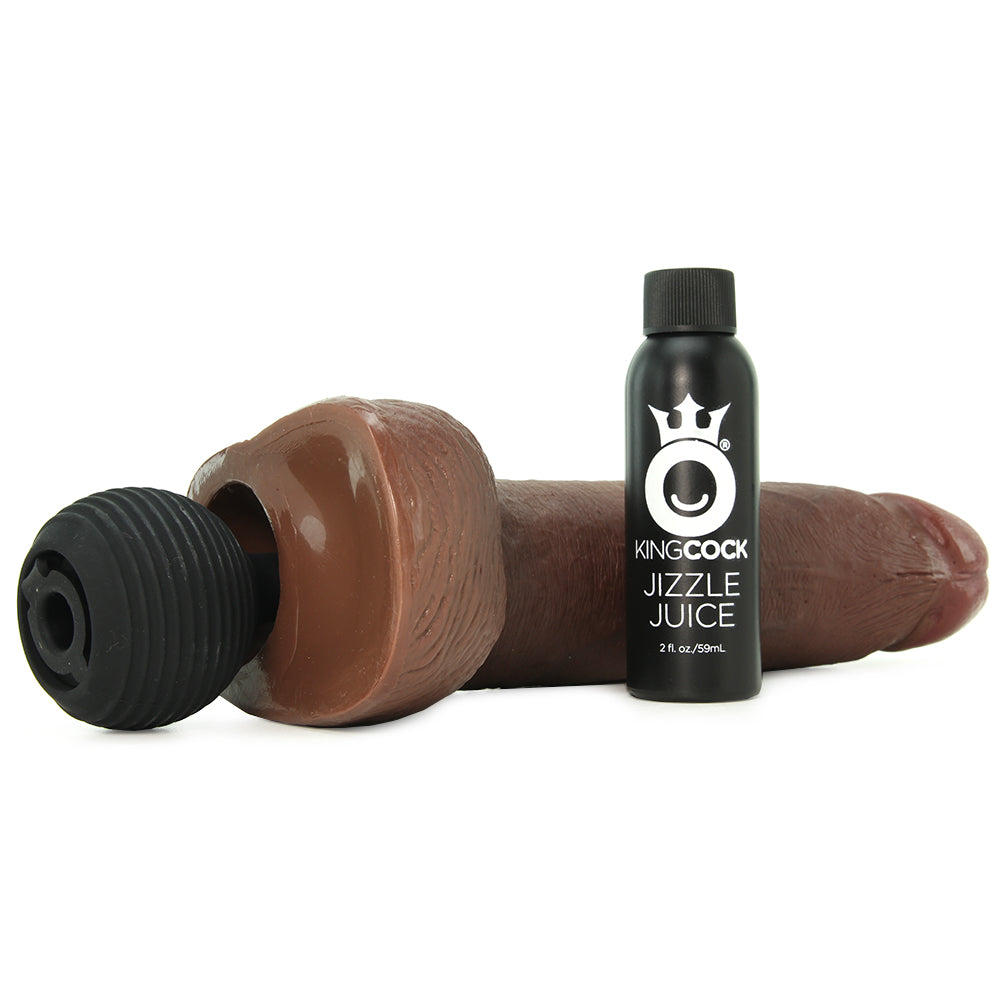 King Cock 9 Inch Squirting Cock with Balls