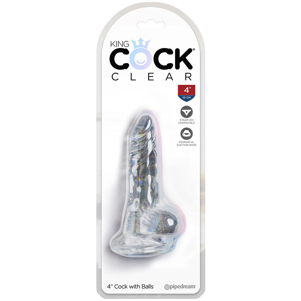King Cock 4 Inch Ballsy Dildo
