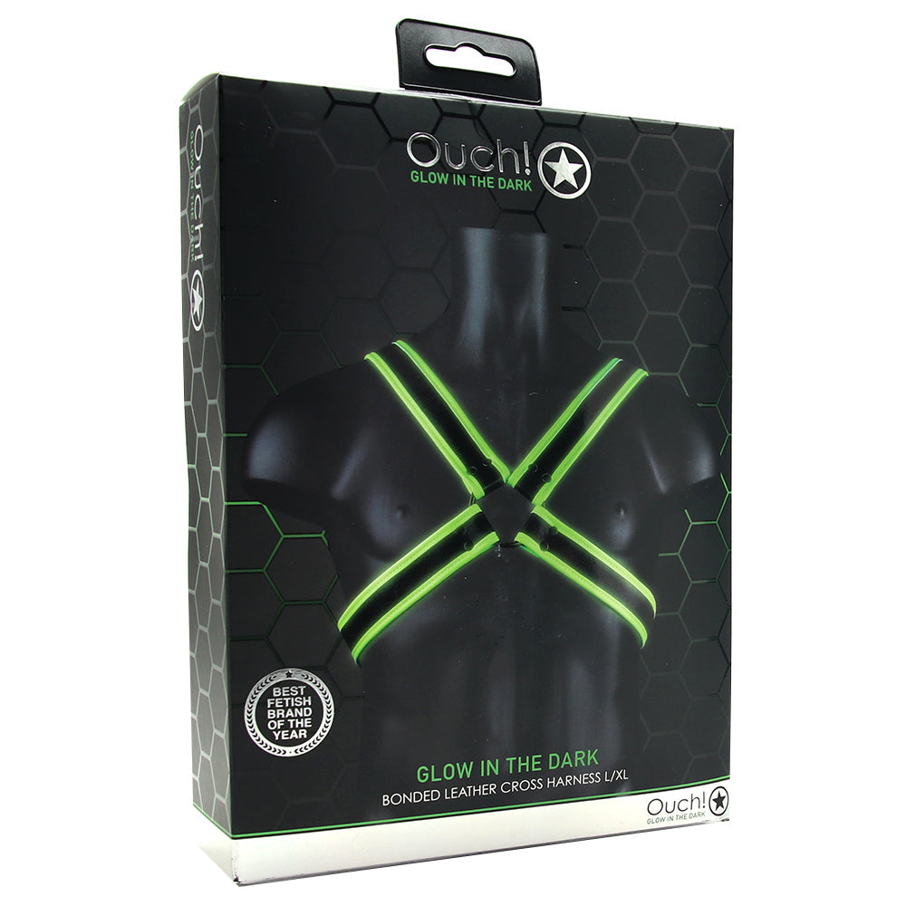 Ouch! Glow In The Dark Cross Harness