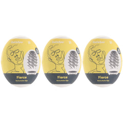 Satisfyer Fierce Masturbator Egg Triple Set