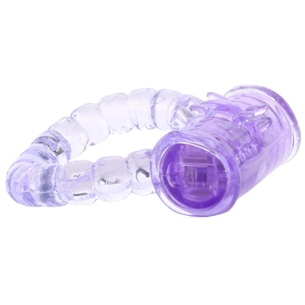 PinkCherry Come Full Purple Vibrating Ring