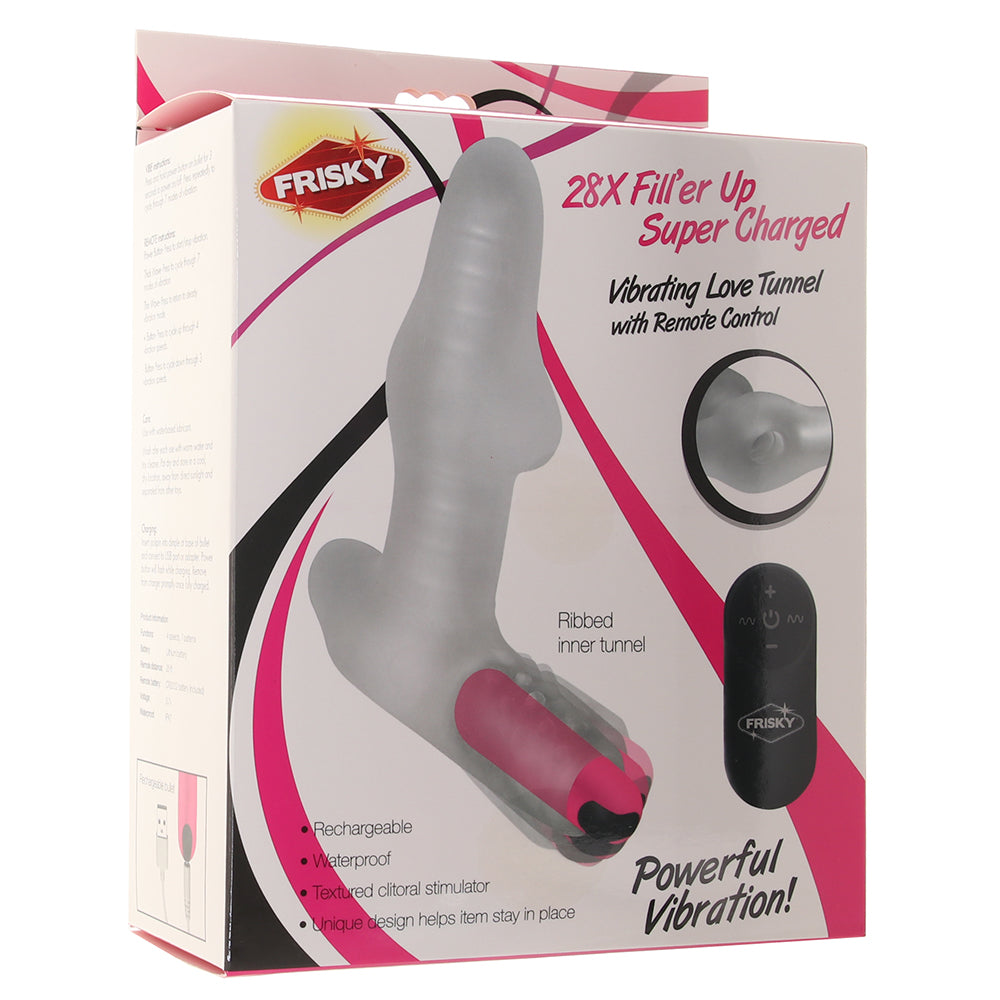 Frisky Fill'er Up Super Charged Vibrating Love Tunnel