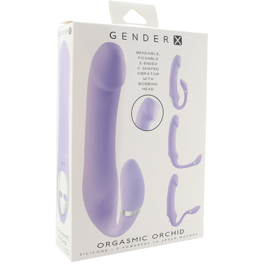 Gender X Orgasmic Orchid Poseable Vibe