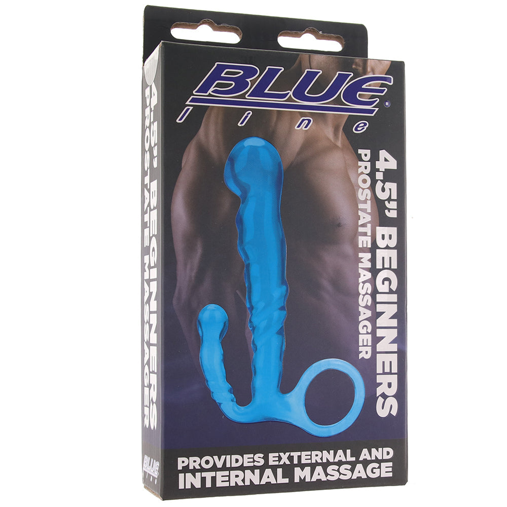 Blue Line 4.5 Inch Beginners Prostate Massager