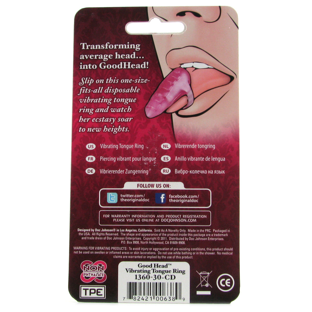 GoodHead Vibrating Tongue Ring