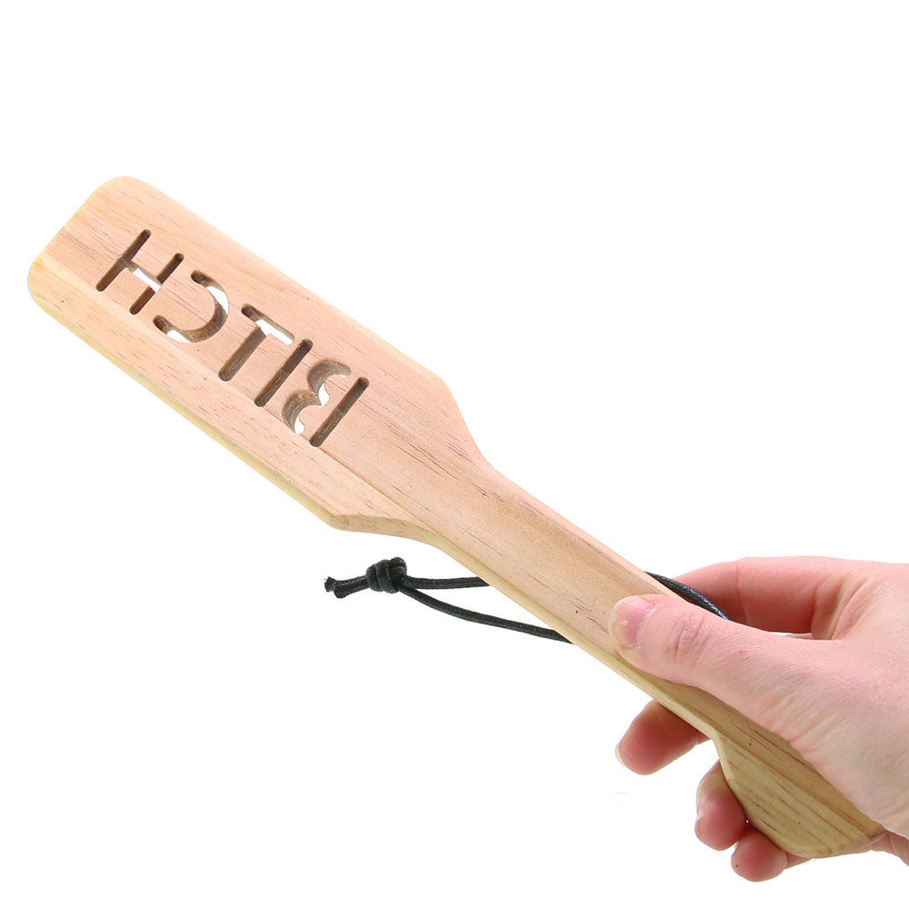 Wood BITCH Paddle