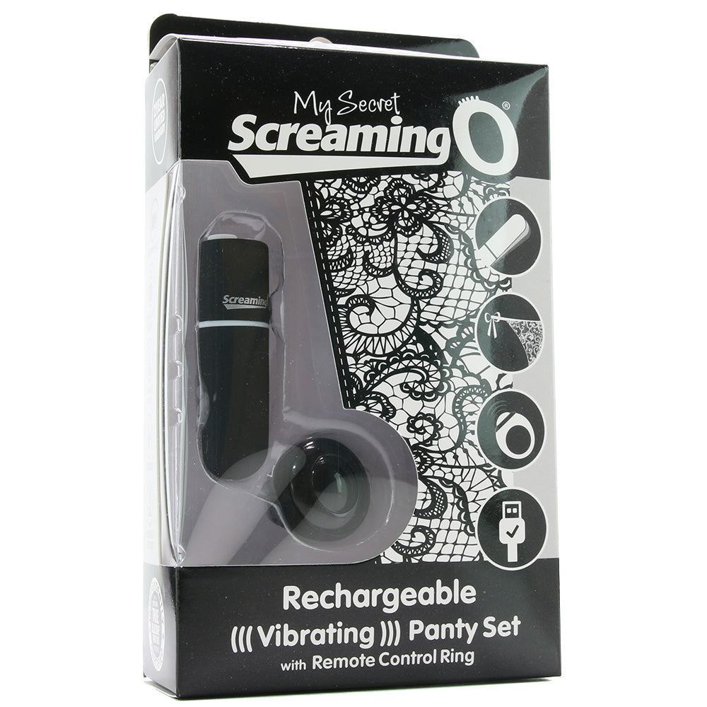 Vibrating Panty Set with Remote Ring