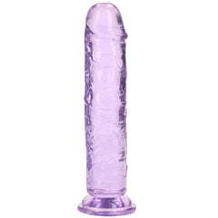 RealRock Crystal Clear Jelly 7 Inch Dildo