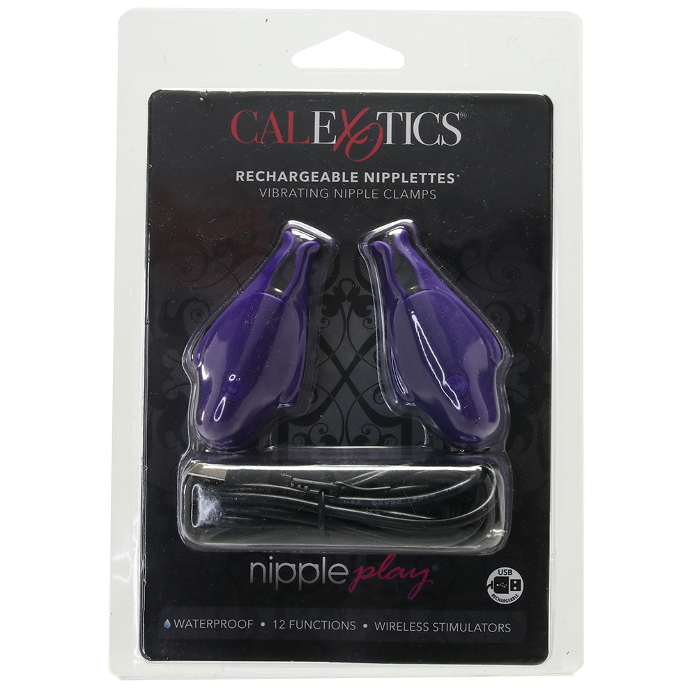 Nipplettes Rechargeable Vibrating Clamps