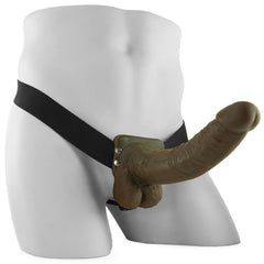 Fetish Fantasy 9" Hollow Strap-On with Balls