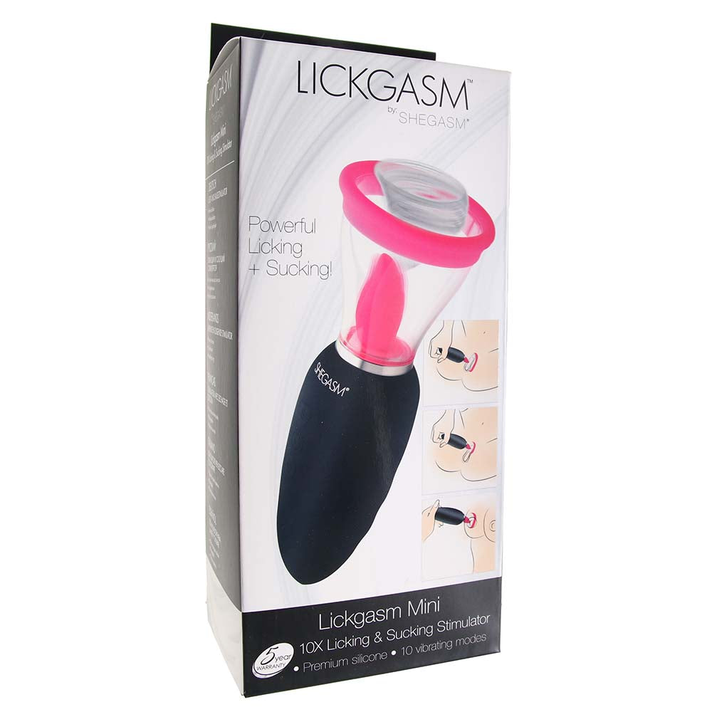 Lickgasm Mini Licking and Sucking Stimulator