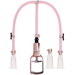 Pumped Rose Gold Clitoral & Nipple Pump Set