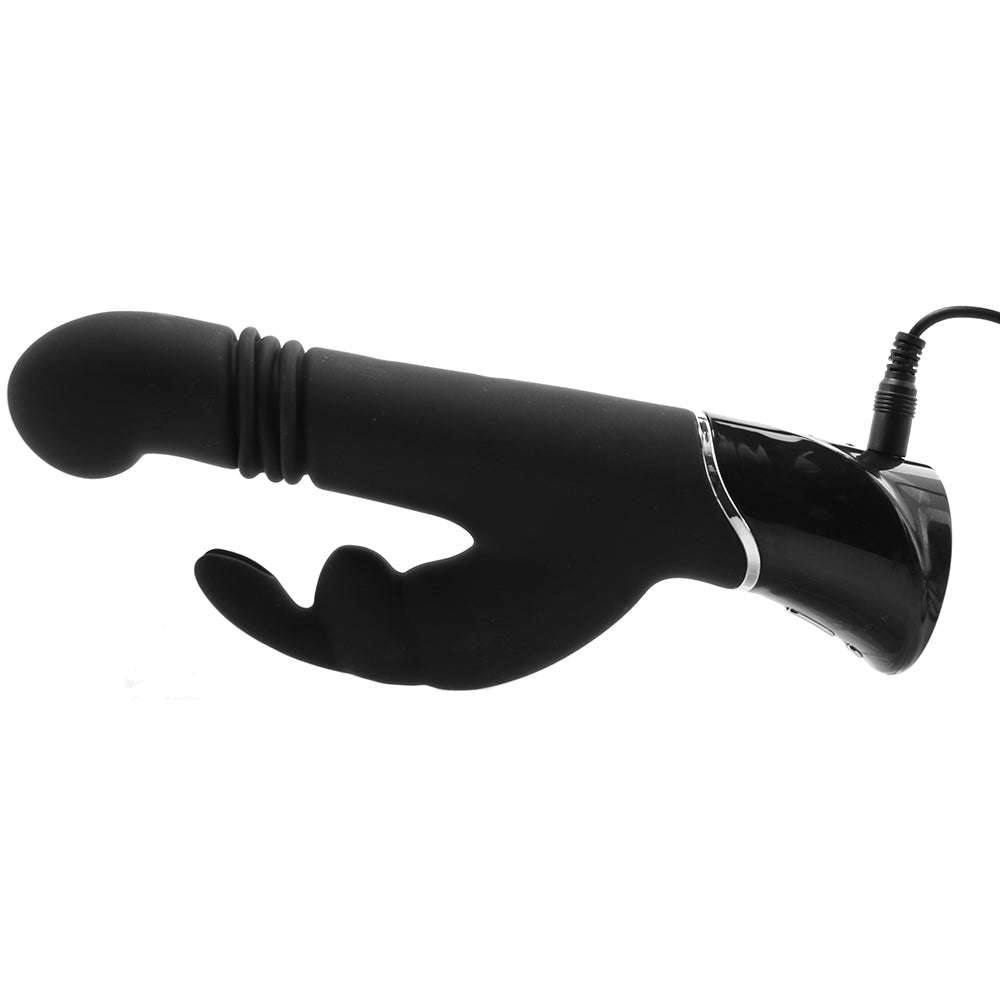 Greedy Girl Thrusting G-Spot Rabbit Vibrator