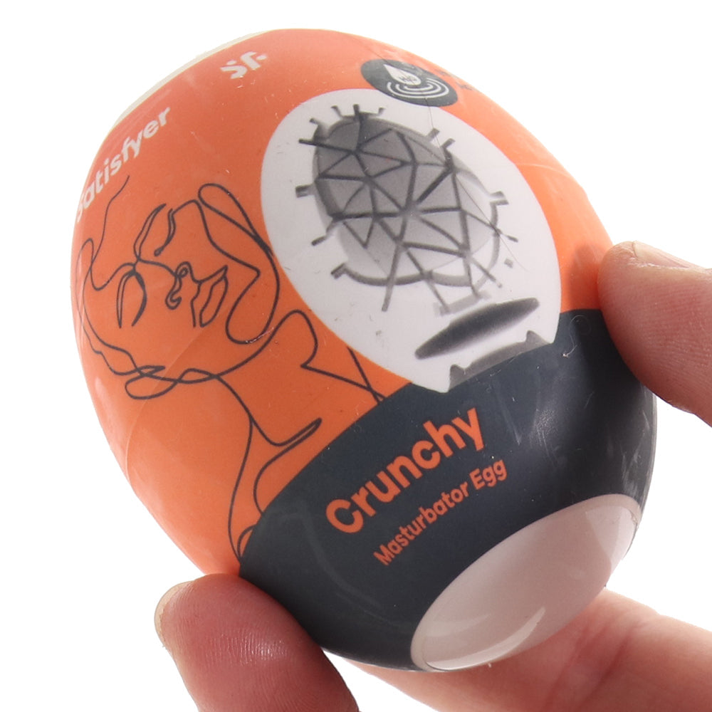 Satisfyer Crunchy Masturbator Egg Triple Set