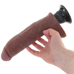 Real Feel Deluxe 8 Inch Vibrating Wall Banger Dildo