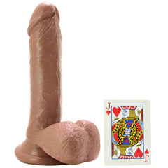 The Perfect D 8 Inch FIRMSKYN Dildo with Balls