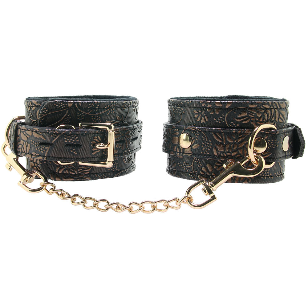 Lockable Lined Wrist Restraint Cuffs