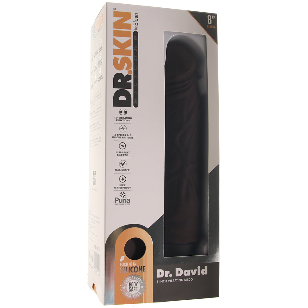 Dr. Skin Dr. David 8 Inch Vibrating Dildo