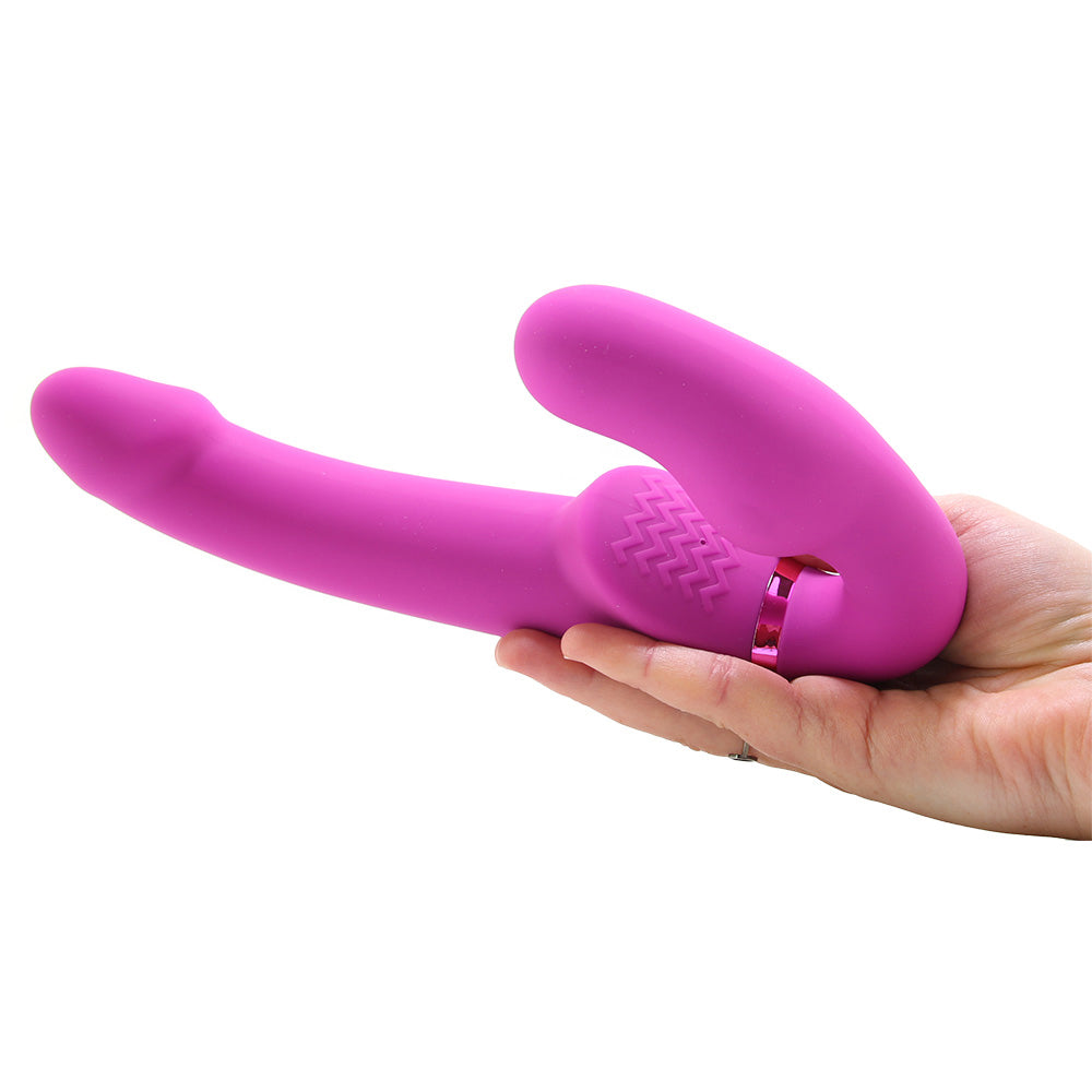 Evoke Vibrating Inflatable Strapless Strap-On