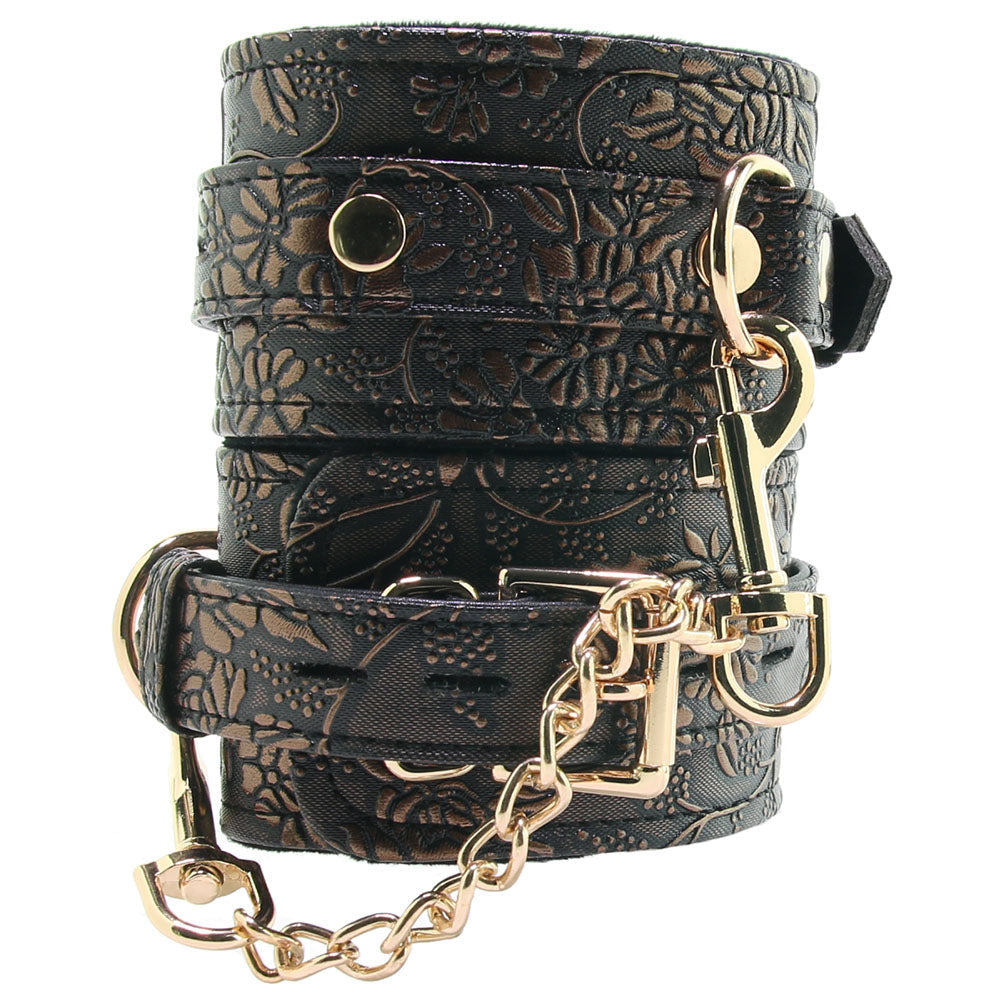 Lockable Lined Wrist Restraint Cuffs