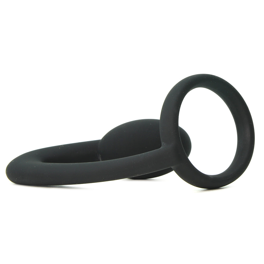 Prostatic Play Explorer Silicone Cock Ring & Prostate Plug