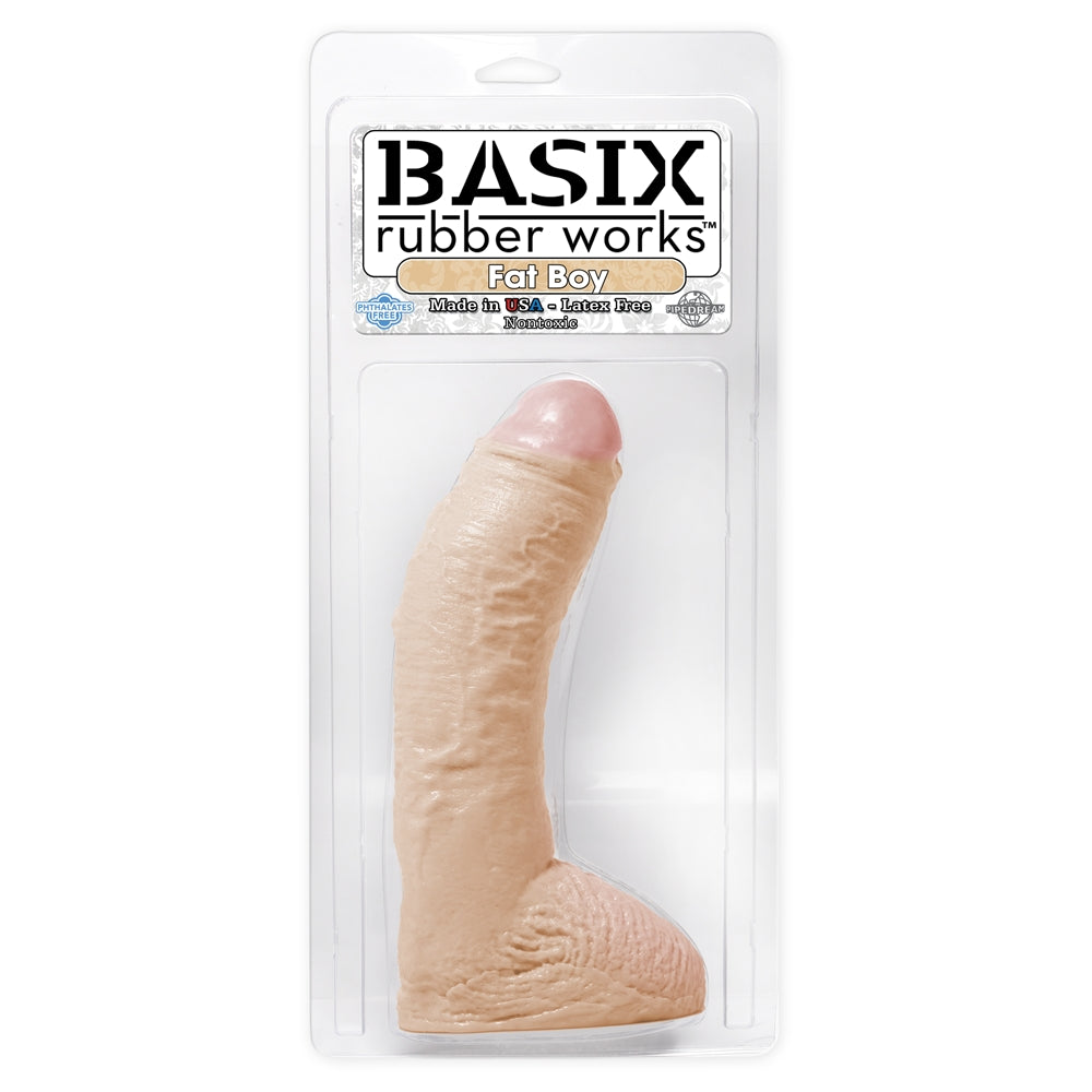 Basix 10 Inch Fat Boy Dildo