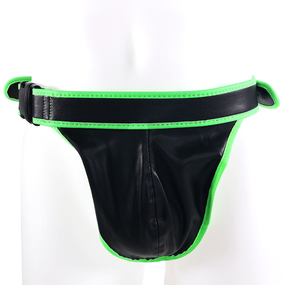 Ouch! Glow In The Dark Side Buckle Jock Strap