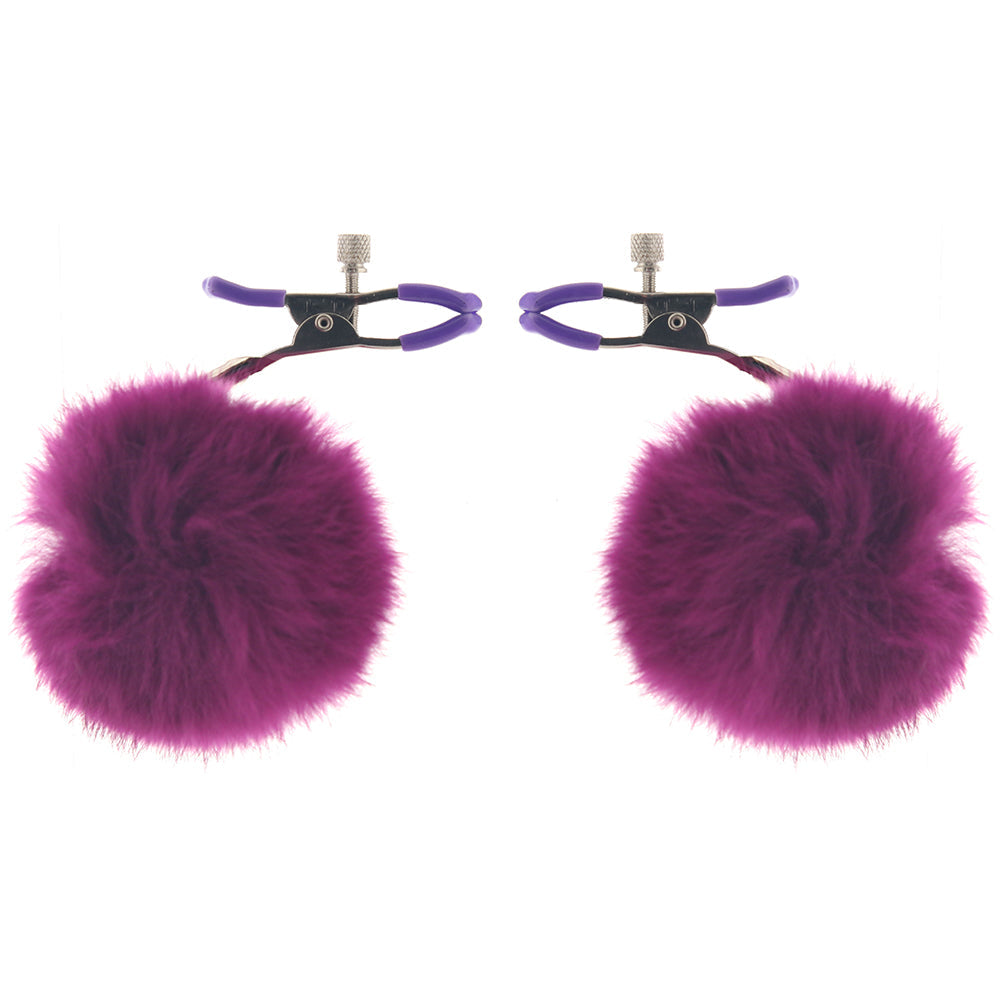 Sexy AF Puff Ball Nipple Clamps