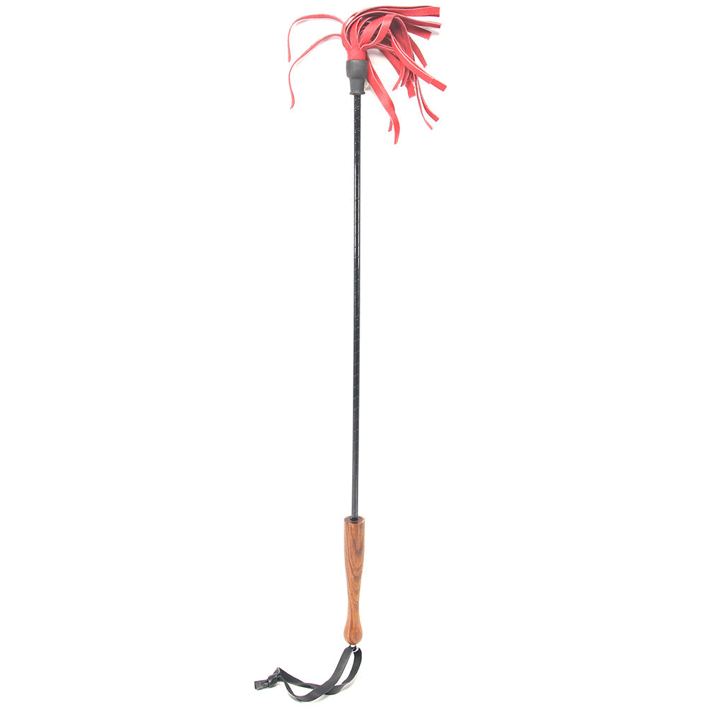 Riding Crop with Wooden Handle