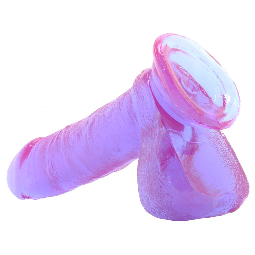 Crystal Jellies 7 Inch Realistic Cock with Balls