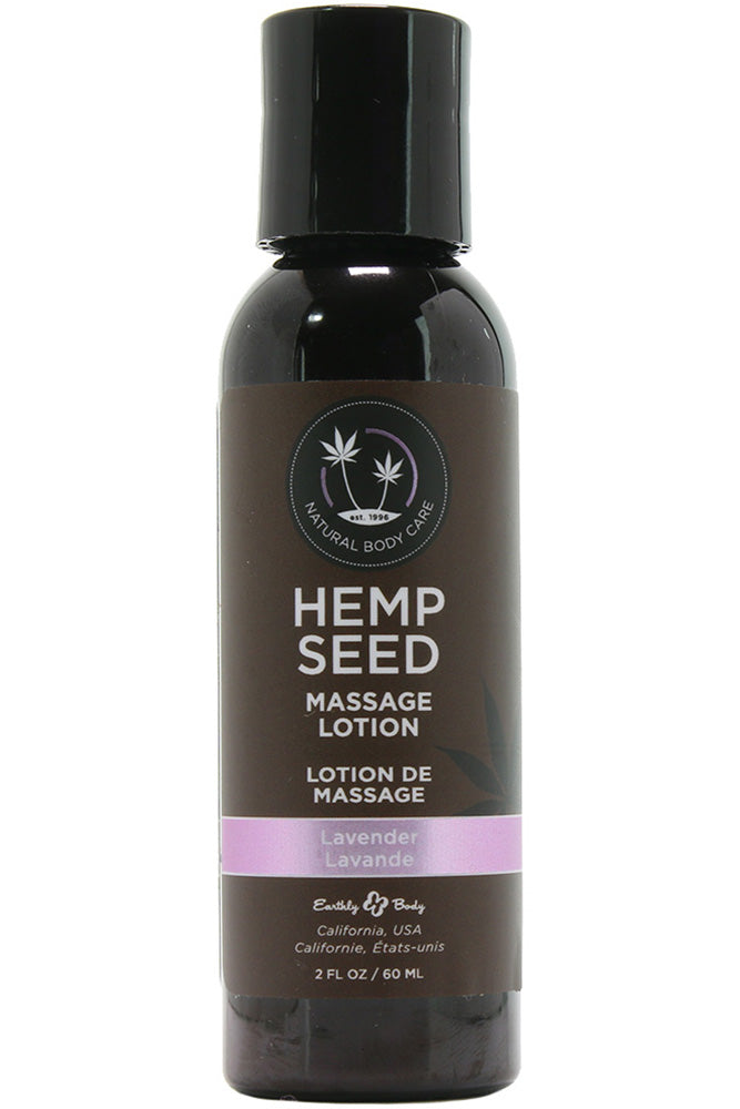 Hemp Seed Massage Lotion 2oz/60ml