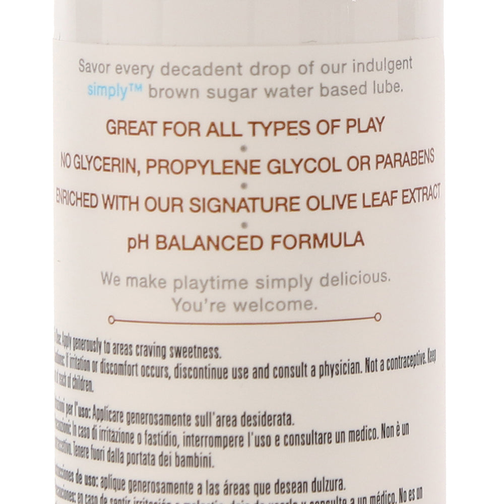 Simply Brown Sugar Flavored Lube