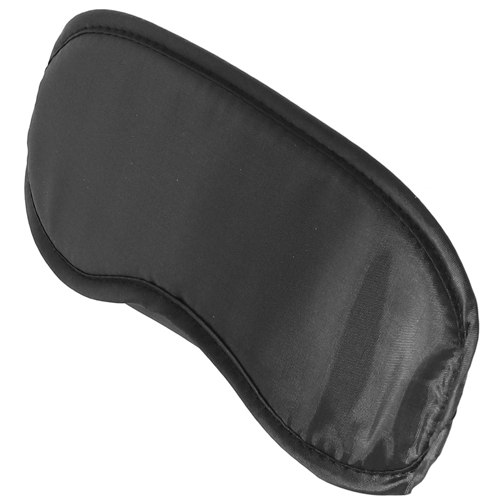 Black & White Satin Eye Mask