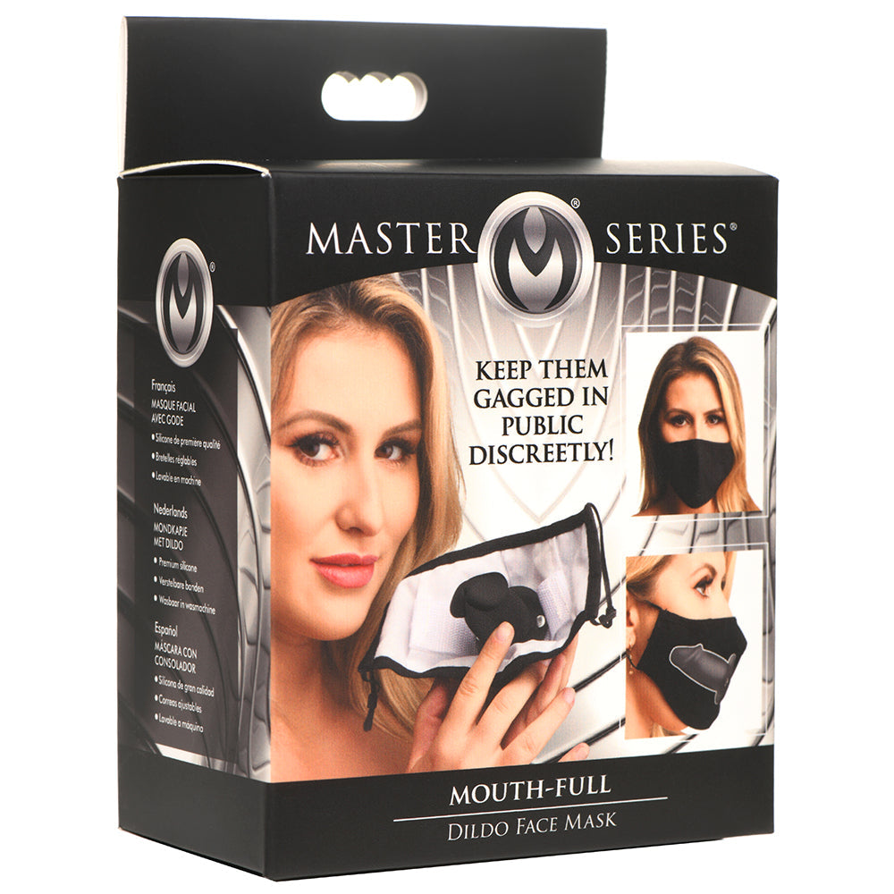 Master Series Mouth-Full Dildo Face Mask