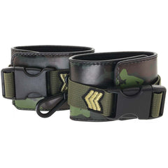 Ouch! Army Themed Ankle Cuffs